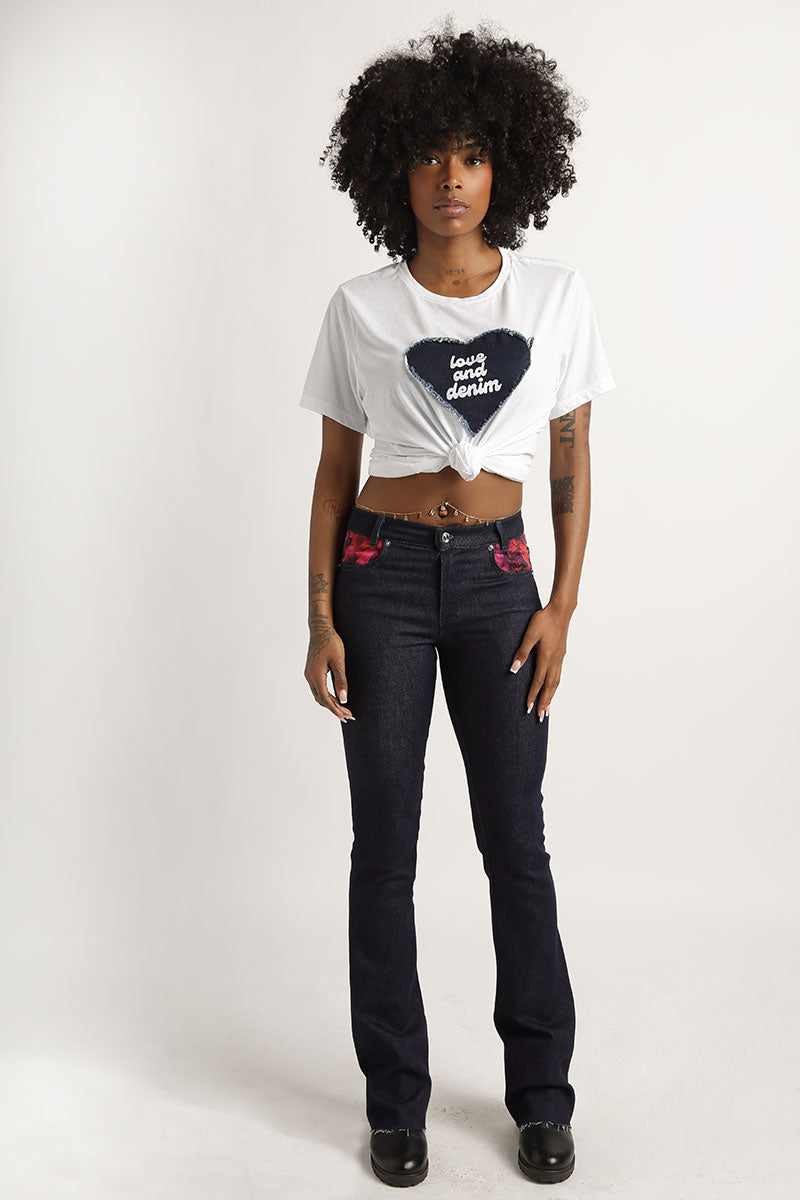 Victoria Mid Rise Jeans